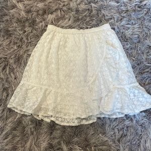 Abercrombie White Skirt
